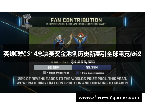英雄联盟S14总决赛奖金池创历史新高引全球电竞热议