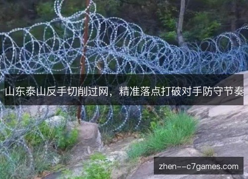 山东泰山反手切削过网，精准落点打破对手防守节奏